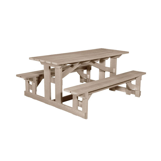 72" Rectangular Picnic Table - T52