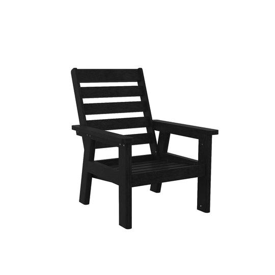 Charleston High Back Arm Chair Frame - DSF291