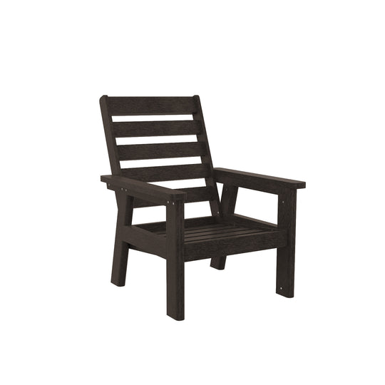 Charleston High Back Arm Chair Frame - DSF291
