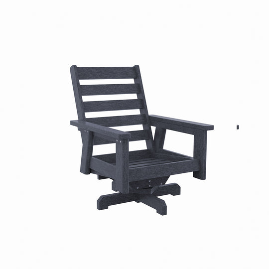 Charleston High Back Swivel Arm Chair Frame - DSF294