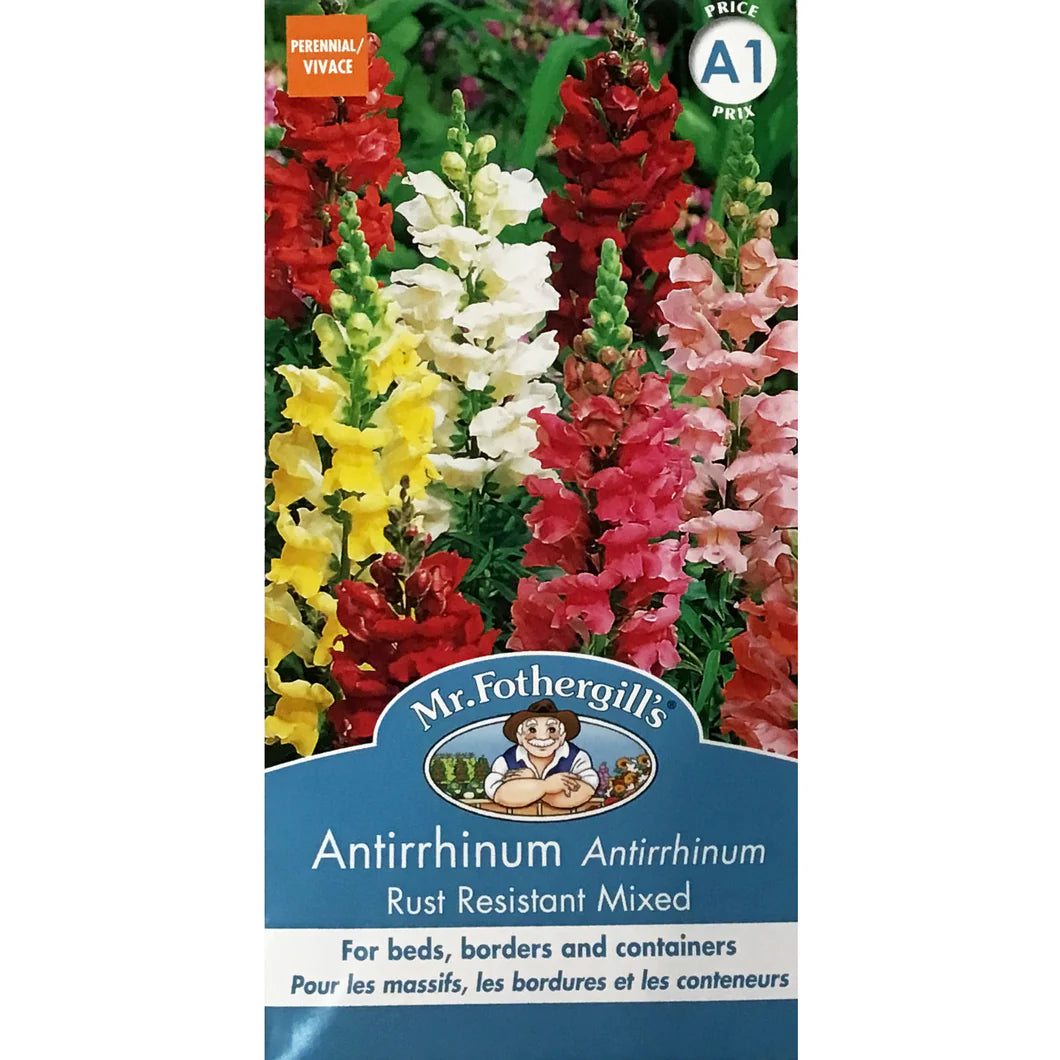 Snapdragon Rust Resistant - Mr.Fothergill's Seeds