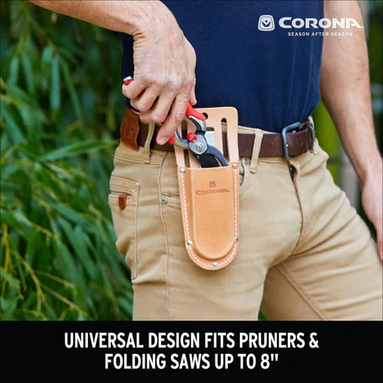 Corona AC 7220 Leather Scabbard for Hand Pruners and Folding Saws
