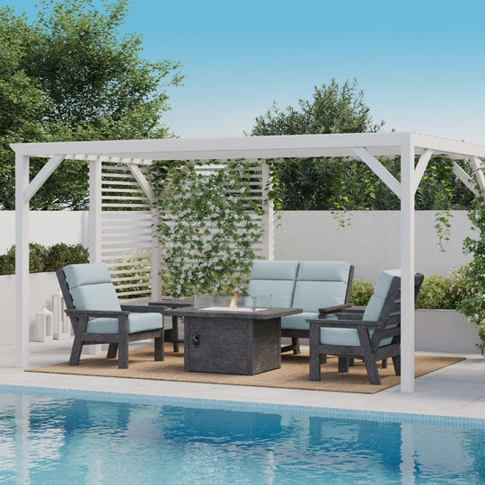 Charleston High Back Loveseat Frame - DSF292