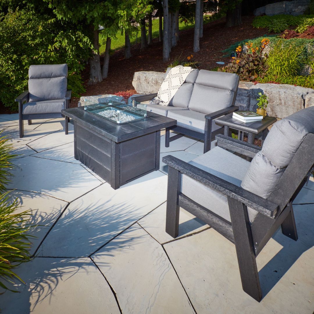 Charleston High Back Loveseat Frame - DSF292