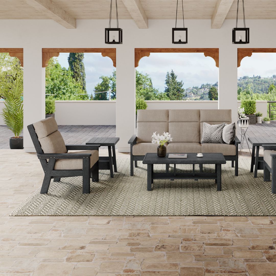 Charleston High Back Sofa Frame - DSF293