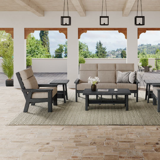 Charleston High Back Sofa Frame - DSF293