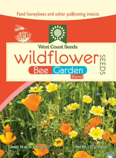 sprinkling wildflower seeds Wildflowers Bee Garden Blend Sprinkle Bag