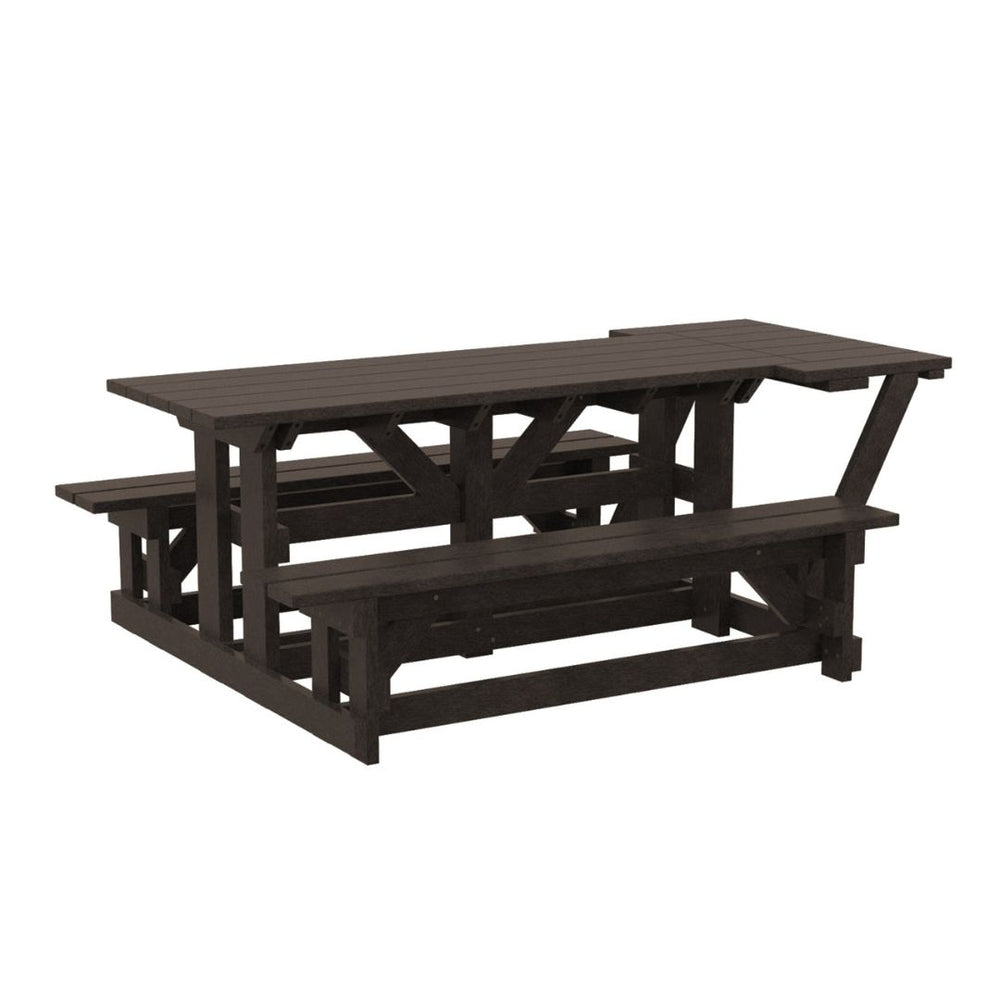 72" Rectangular Picnic Table - Wheelchair Accessible - T52WC
