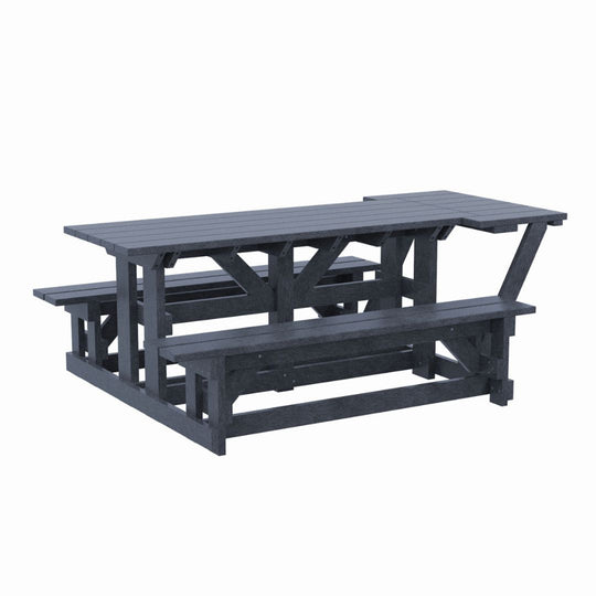 72" Rectangular Picnic Table - Wheelchair Accessible - T52WC