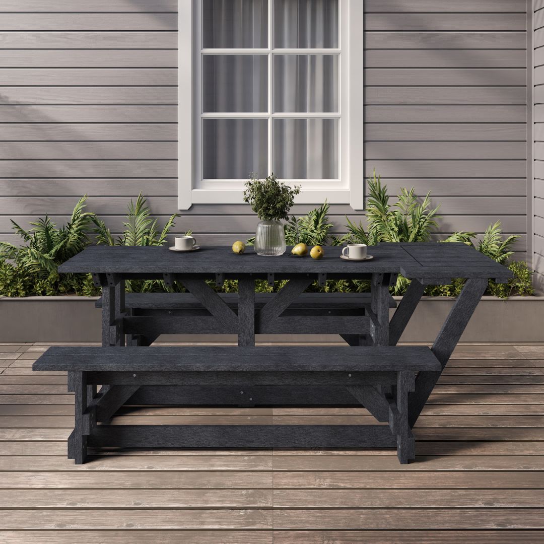 72" Rectangular Picnic Table - Wheelchair Accessible - T52WC
