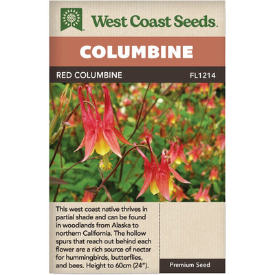 Columbine Red - West Coast Seeds