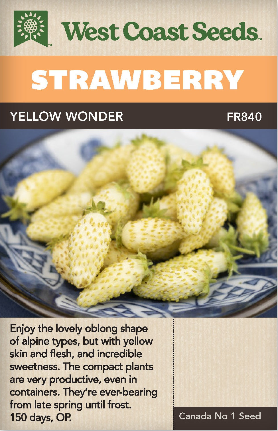 are strawberry seeds yellow or black Strawberry Yellow Wonder
