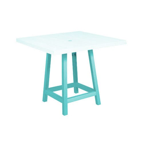 40" Premium Pub Table Legs - TB23 AQUA-11