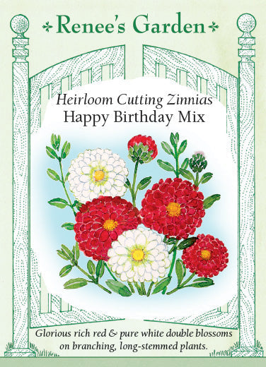 Zinnia Happy Birthday Mix - Renee's Garden