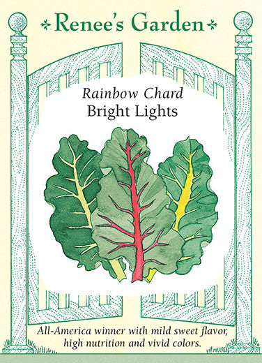 Chard Bright Lights - Renee's Garden