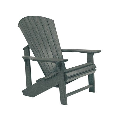 C01 CLASSIC ADIRONDACK Slate Gray CR PLASTICS Outdoor Furniture