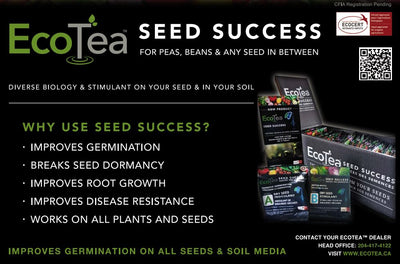 EcoTea Seed Success Dry Inoculant