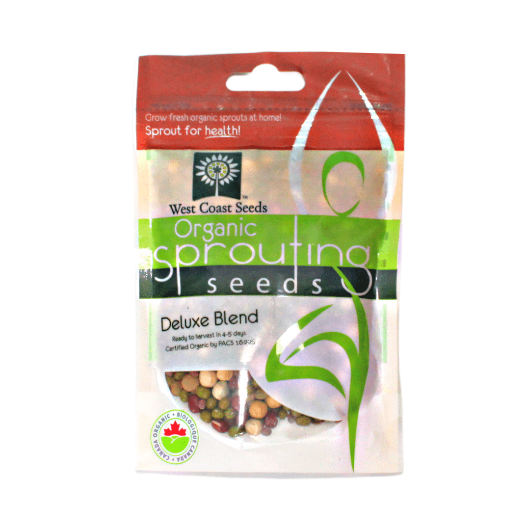Organic Sprouting Deluxe Blend - West Coast Seeds