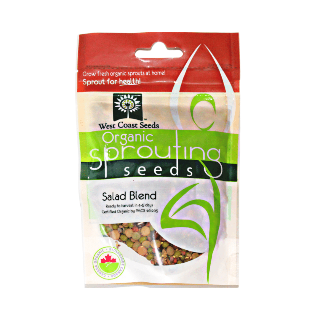 Organic Sprouting Salad Mix - West Coast Seeds