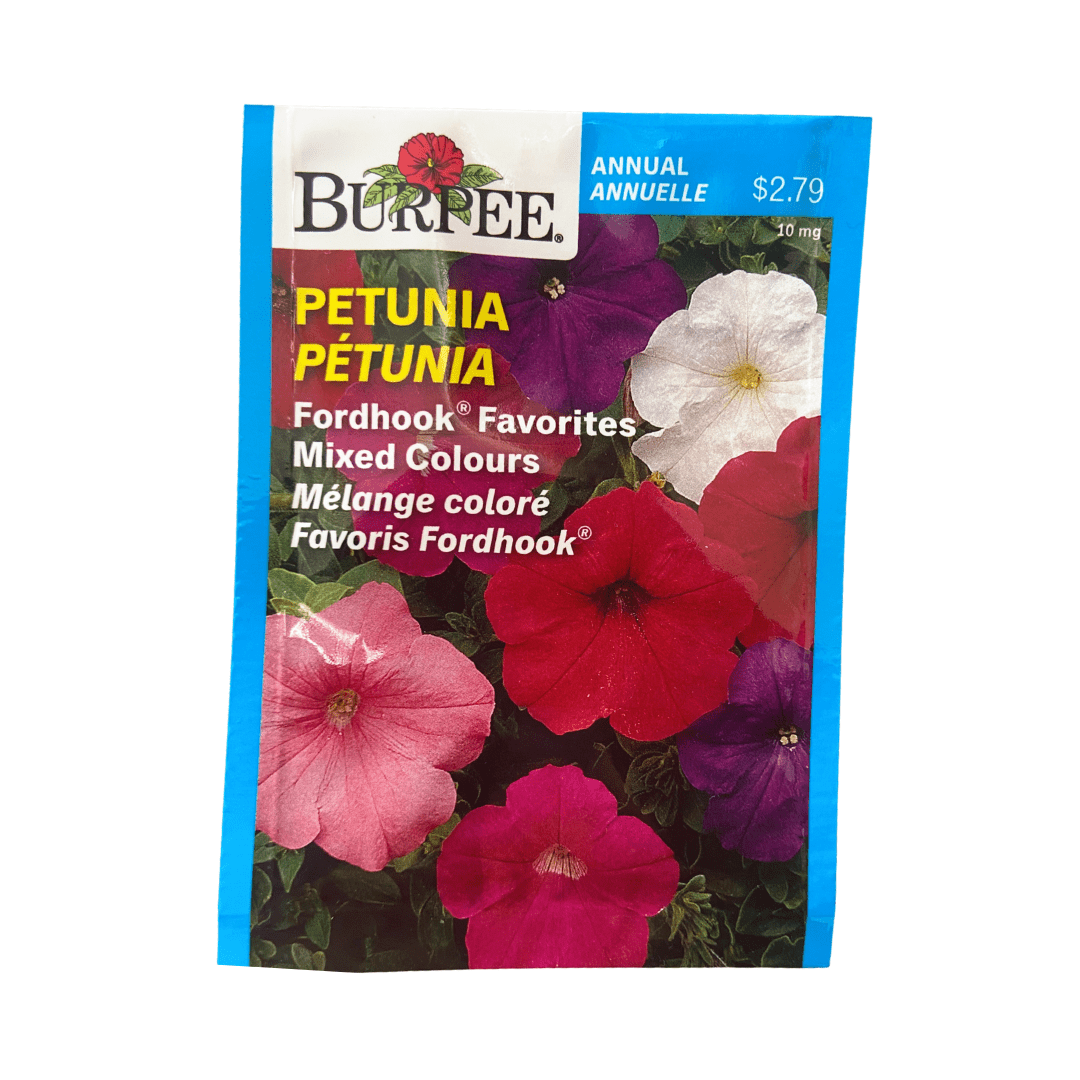 Petunia Fordhook Favorites Mixed Colours - Burpee Seeds – Wildwood ...