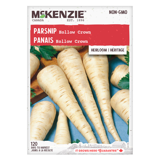 Parsnip Hollow Crown - McKenzie Seeds