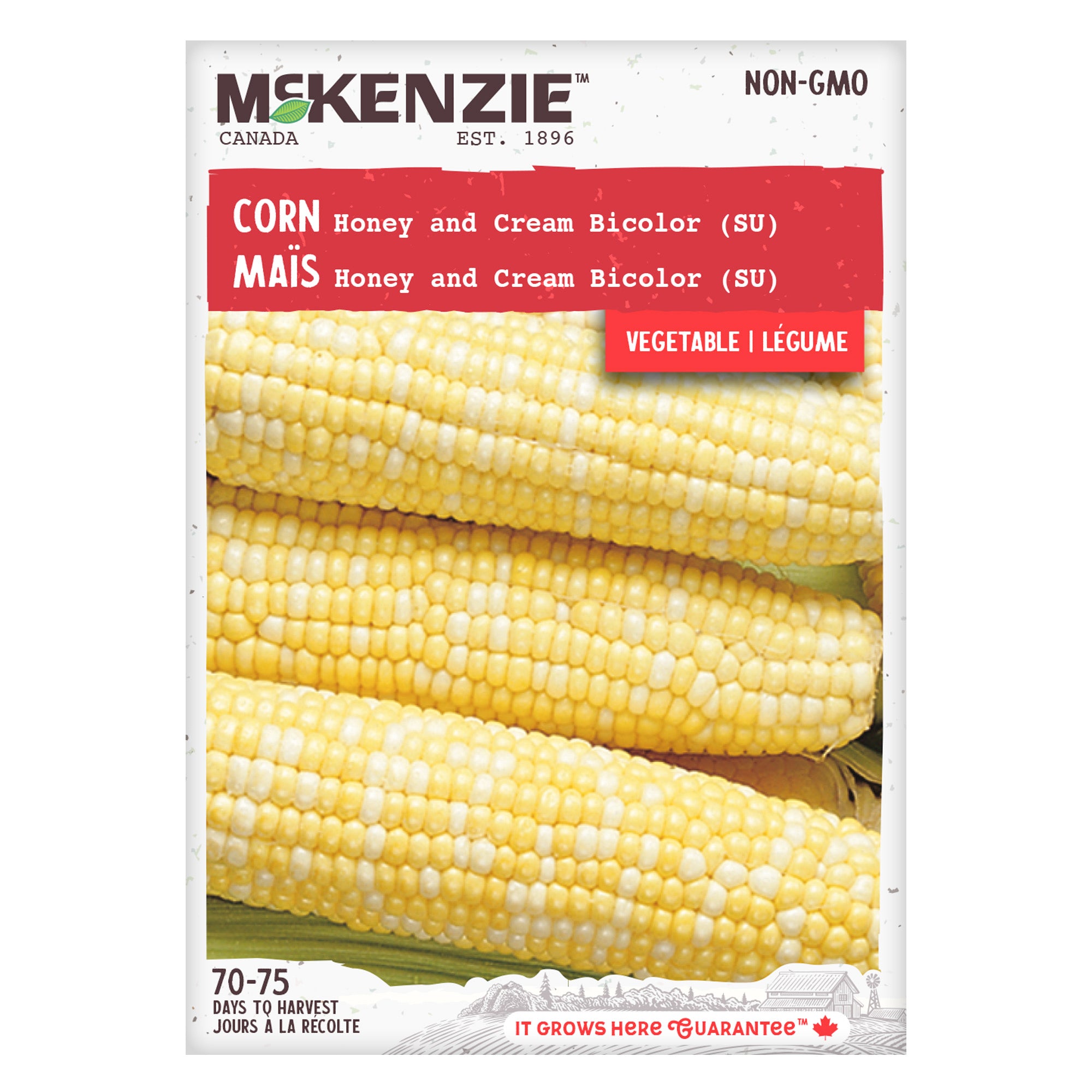 Corn Honey & Cream Bicolor SU - McKenzie Seeds – Wildwood Outdoor