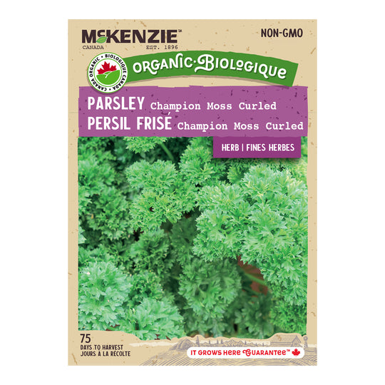 Organic Parsley Champion Moss Curled - McKenzie Seeds