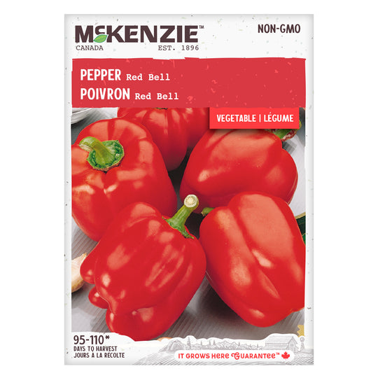 Pepper Red Bell - McKenzie Seeds