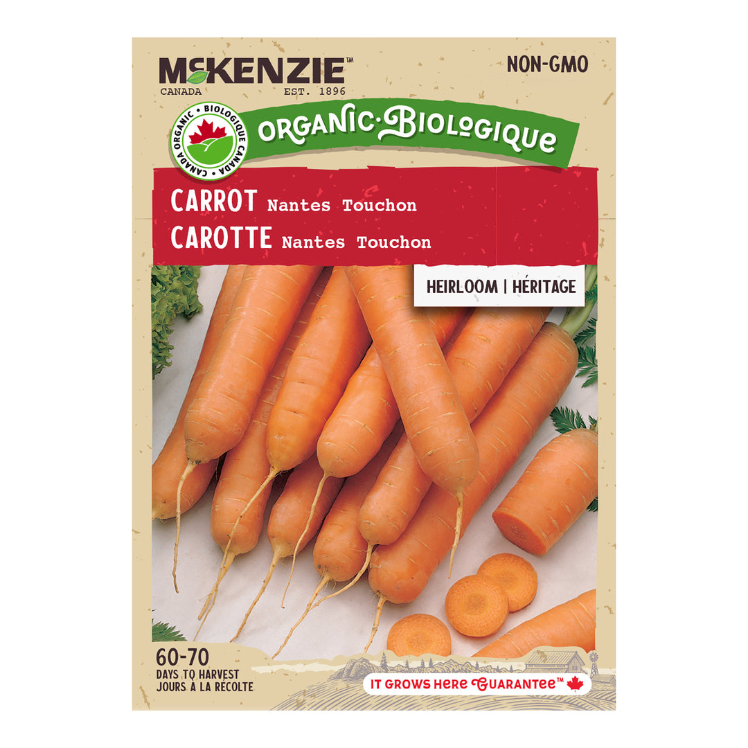 Carrot Nantes Touchon - McKenzie Seeds