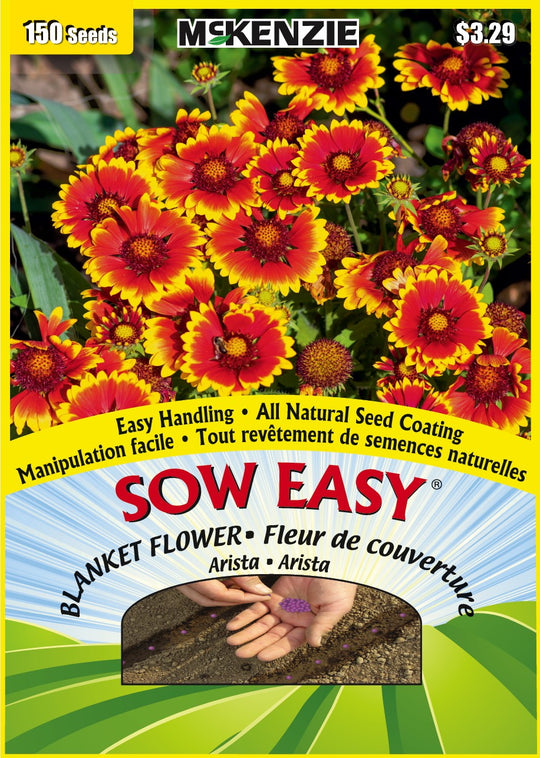 Blanket Flower Arista, Sow Easy - McKenzie Seeds