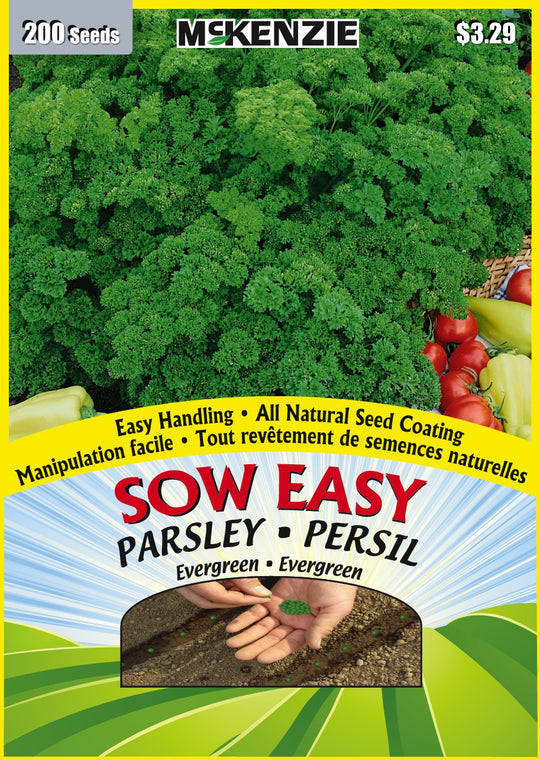 Parsley Evergreen, Sow Easy - McKenzie Seeds