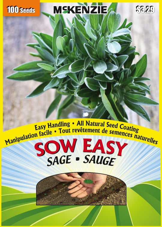 Sage, Sow Easy - McKenzie Seeds