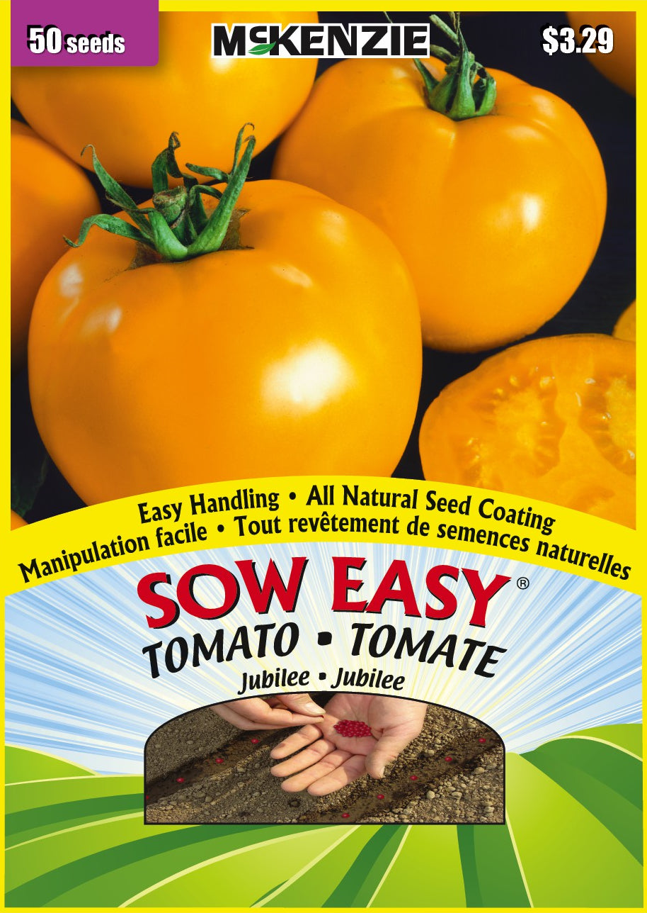 Tomato Jubilee, Sow Easy - McKenzie Seeds