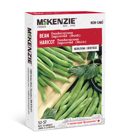 Bean Tendergreen Improved Bush - McKenzie Seeds