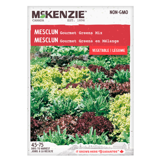 Mesclun Gourmet Greens Mixture - McKenzie Seeds