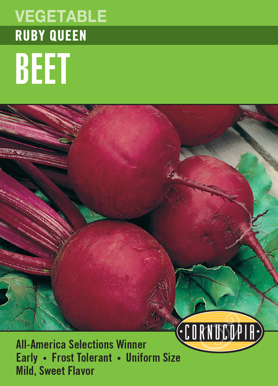 Beet Ruby Queen - Cornucopia Seeds