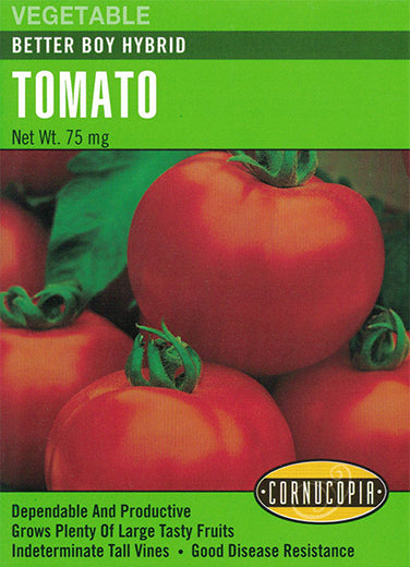 Tomato Better Boy Hybrid - Cornucopia Seeds