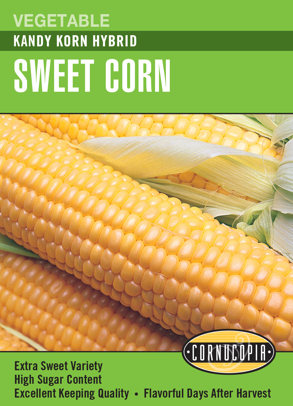 Corn Kandy Korn Hybrid - Cornucopia Seeds