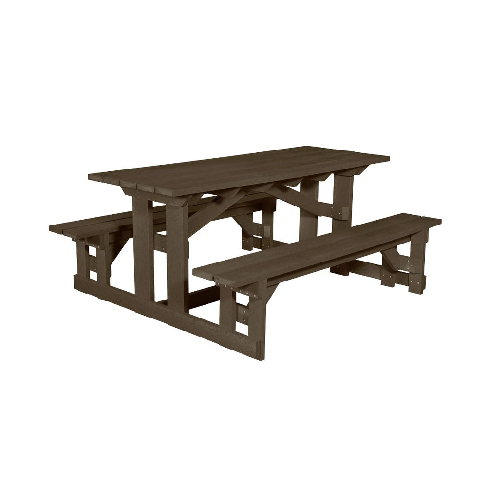 72" Rectangular Picnic Table - T52