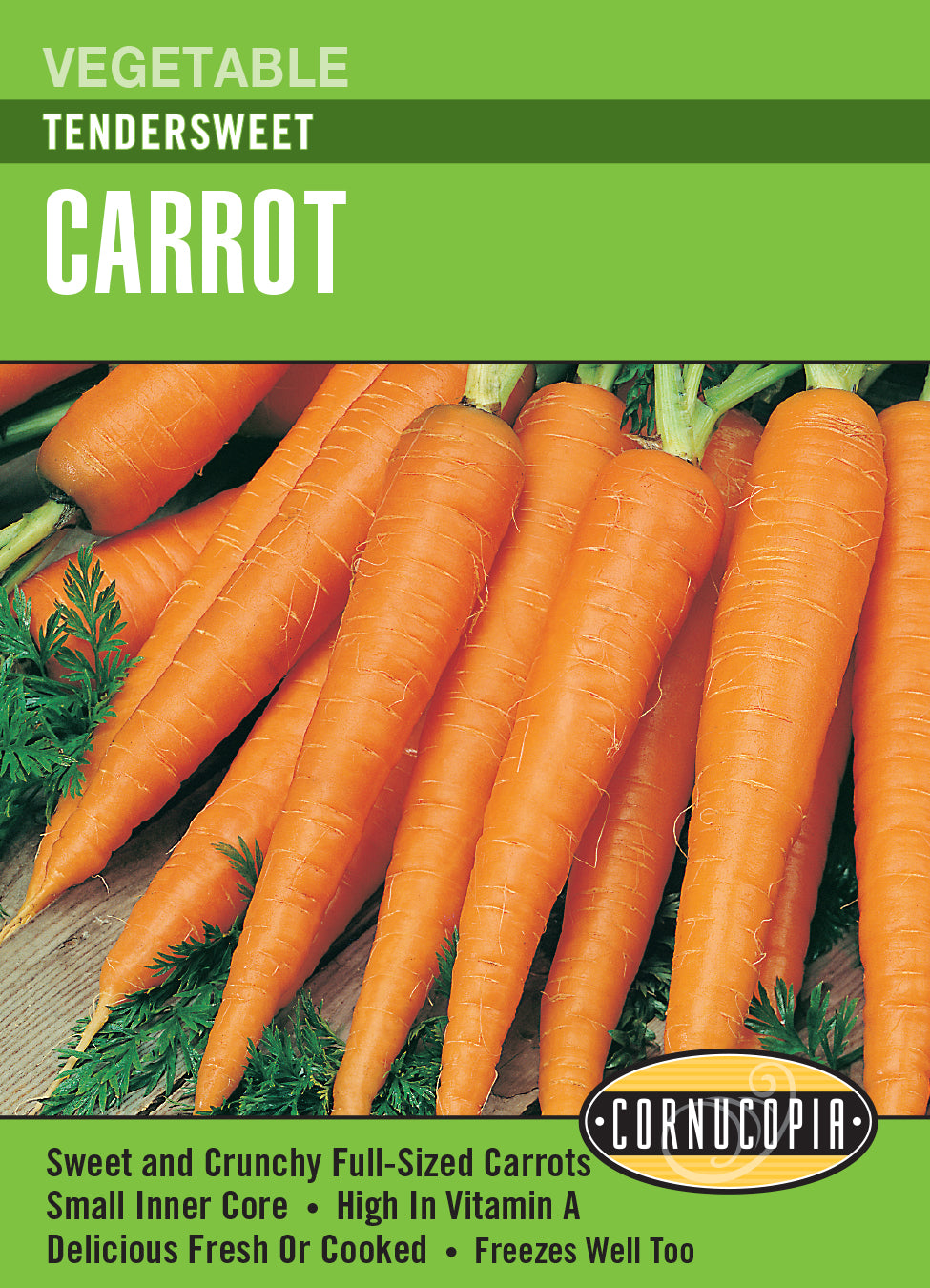 Organic Carrot Tendersweet - Cornucopia Seeds
