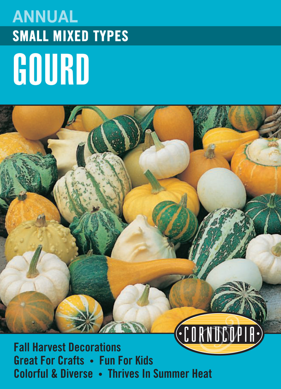 Gourd Small Mixed - Cornucopia Seeds
