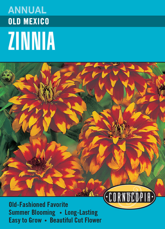 Zinnia Old Mexico - Cornucopia Seeds
