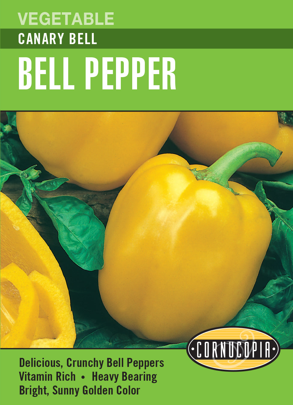 Pepper Sweet Canary Bell - Cornucopia Seeds