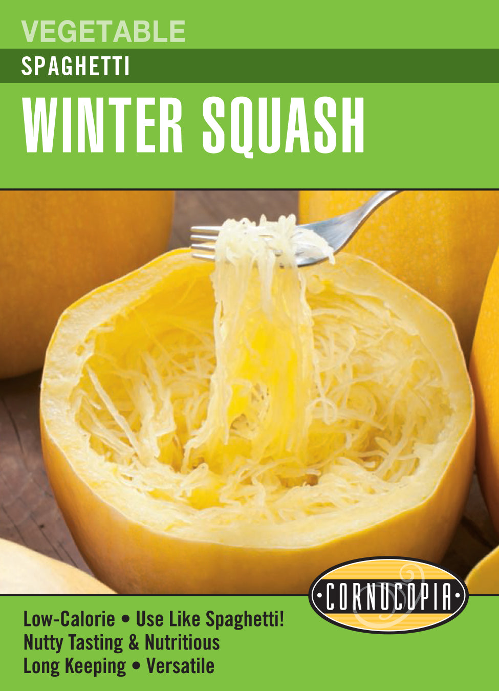 Squash Winter Spaghetti - Cornucopia Seeds