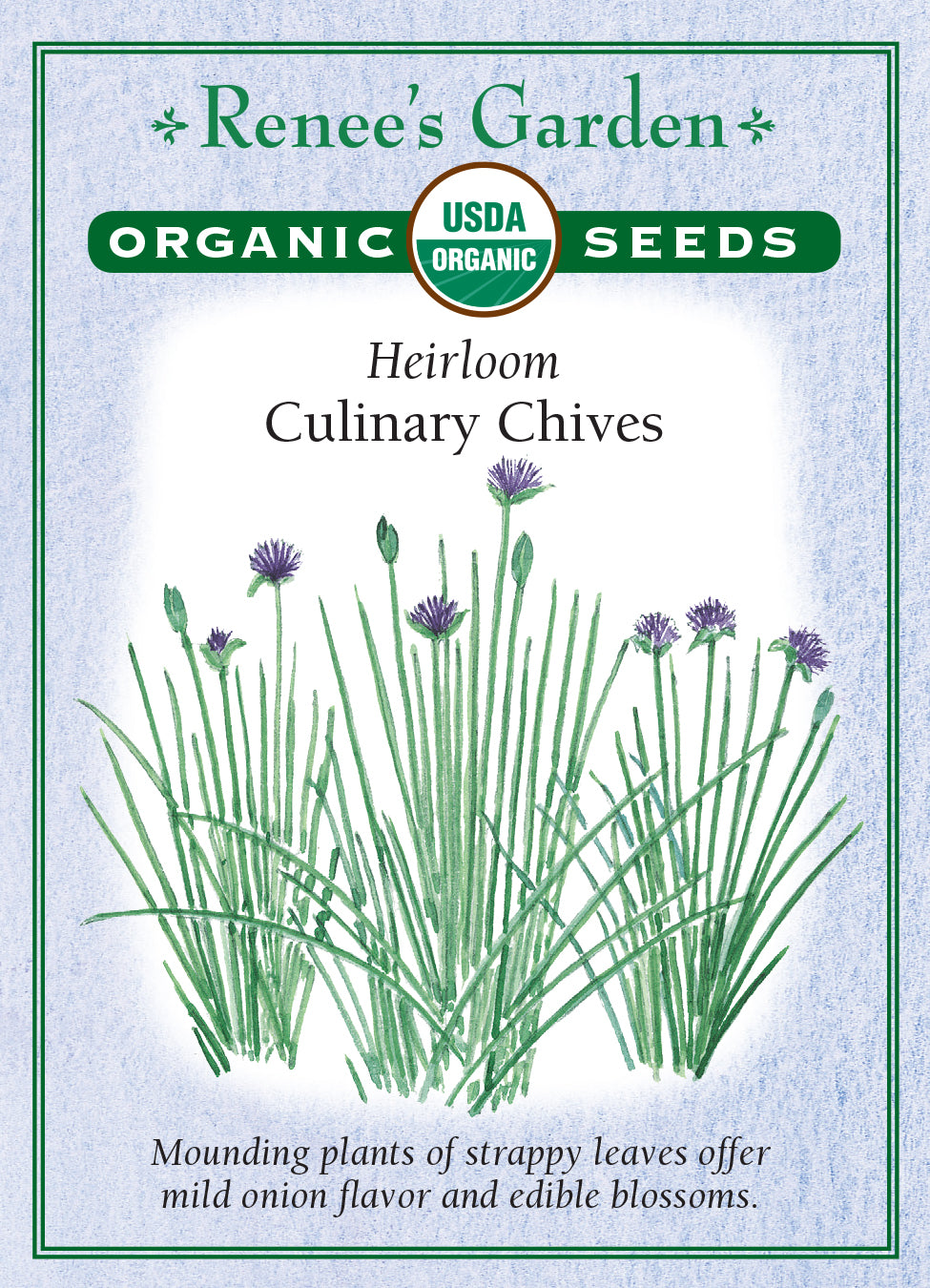 Organic Chives Culinary - Renee's Garden