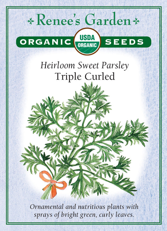 Organic Parsley Triple Curled - Renee's Garden