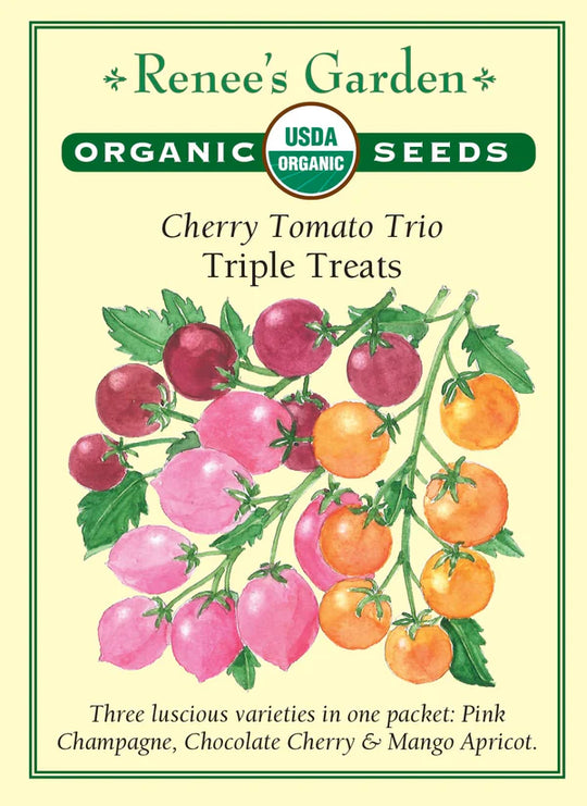 Organic Tomato Trio Triple Treats Mix - Renee's Garden