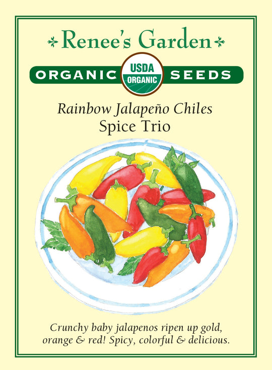 Organic Pepper Spice Trio - Renee's Garden