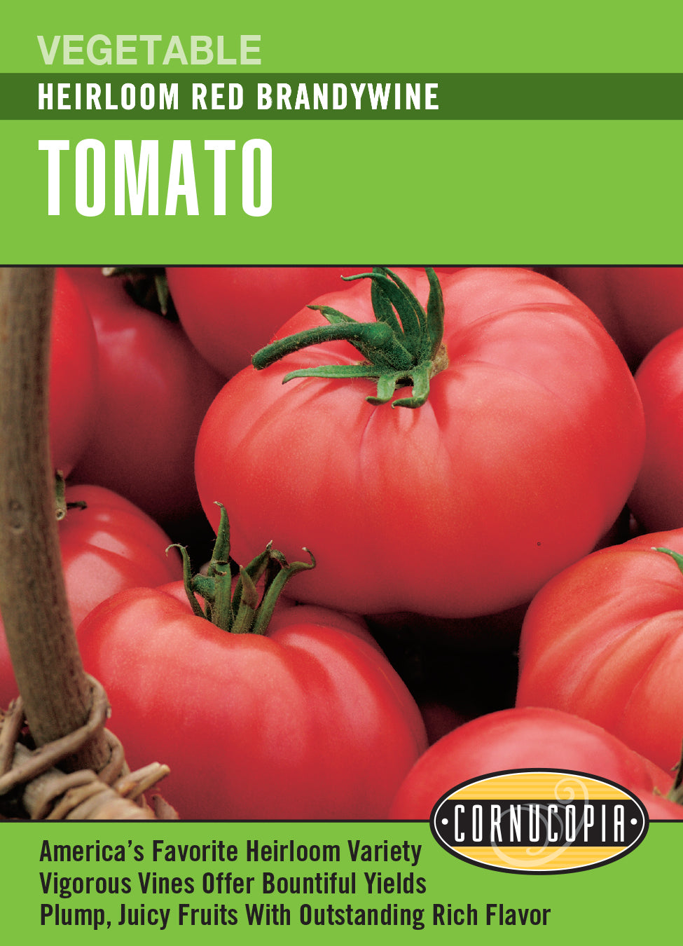 Tomato Red Brandywine - Cornucopia Seeds