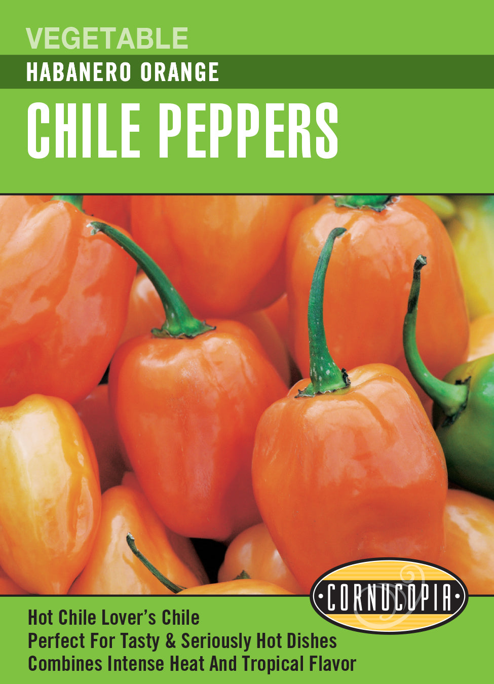 Pepper Habanero Orange - Cornucopia Seeds